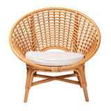 Modern European furniture - Round Rattan Bohemian Accent Chair |- www.oroa.com