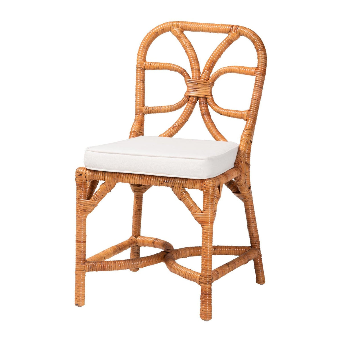 Modern European furniture - Handwoven Wicker Dining Chair - www.oroa.com
