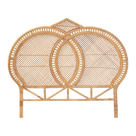 Modern European furniture - Woven Rattan Queen Sized Headboard - www.oroa.com