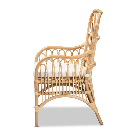 Modern European furniture - Handmade Rattan Accent Chair - www.oroa.com