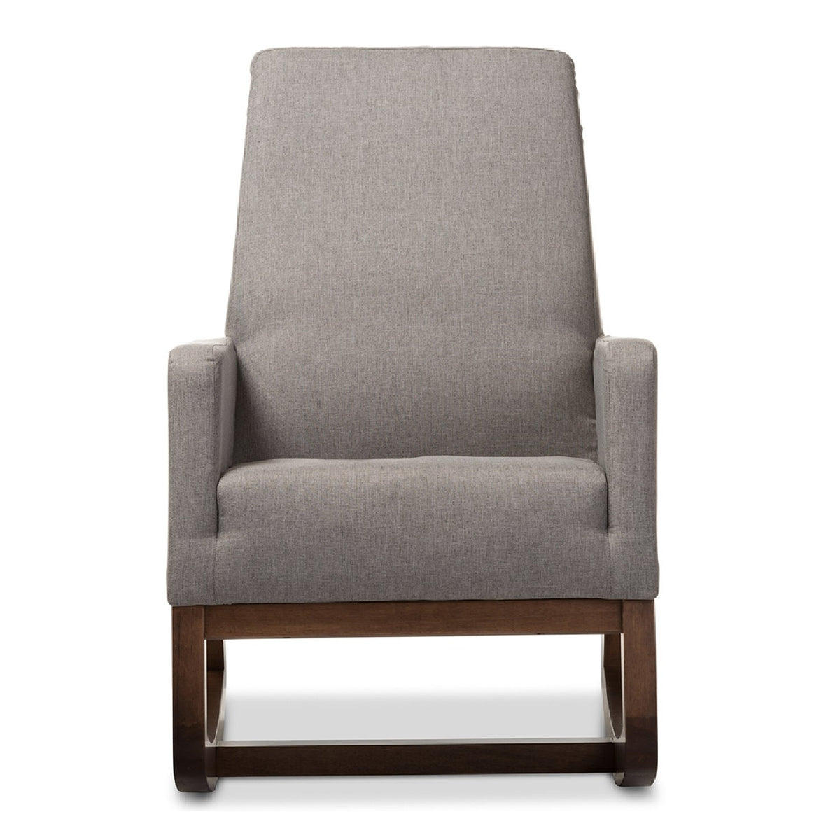 Modern European furniture - Fabric Upholstered Rocking Chair - www.oroa.com