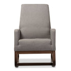Modern European furniture - Fabric Upholstered Rocking Chair - www.oroa.com