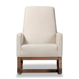 Modern European furniture - Fabric Upholstered Rocking Chair - www.oroa.com