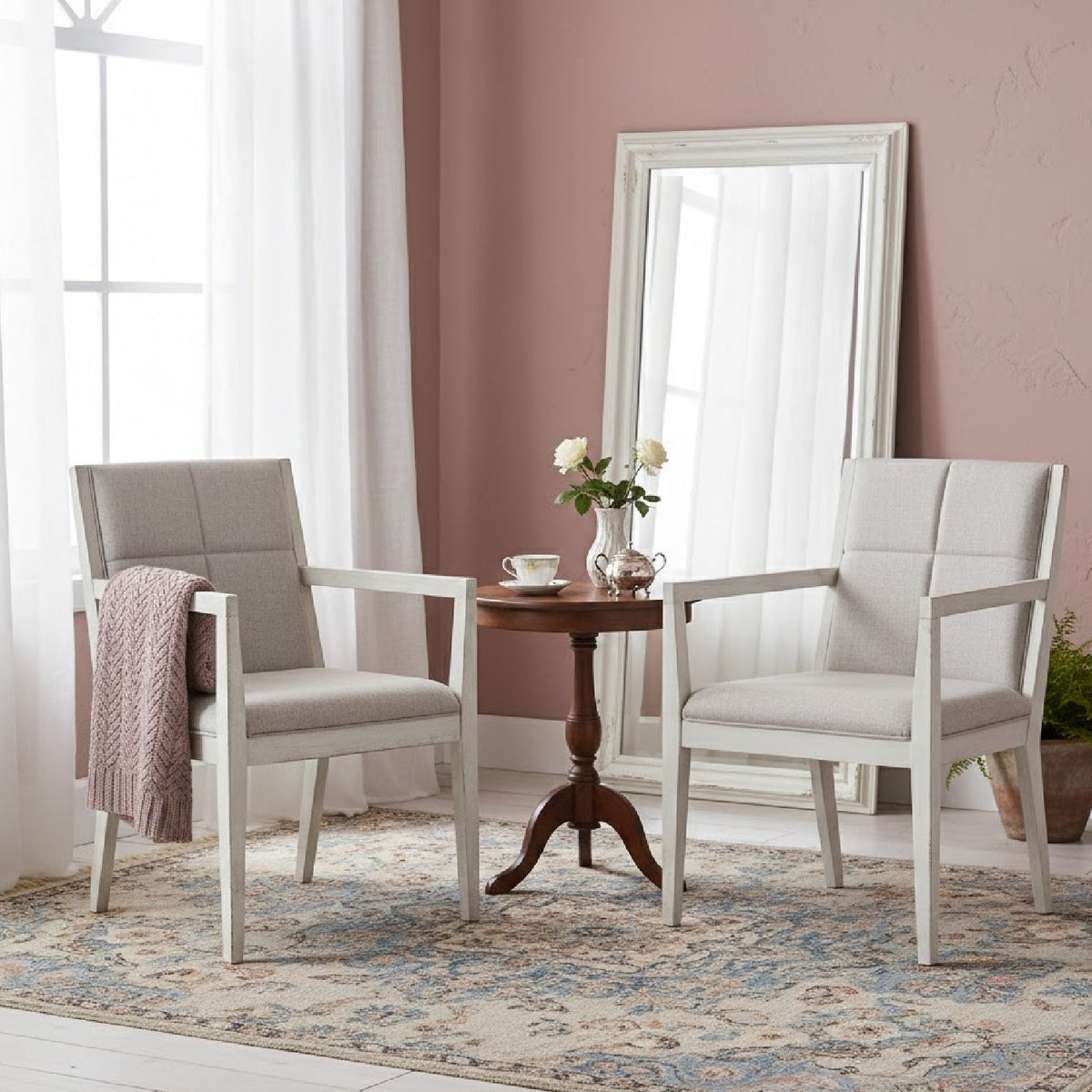 Modern European furniture - Square Stitched Accent Chairs 2 - www.oroa.com