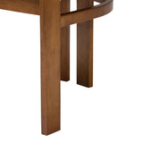 Modern European furniture - Cream Boucle Dining Chair - www.oroa.com