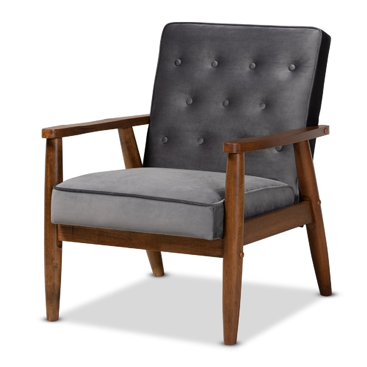 Modern European furniture - Button Tufted Lounge Chair - www.oroa.com