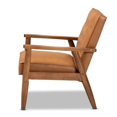 Modern European furniture - Button Tufted Lounge Chair - www.oroa.com