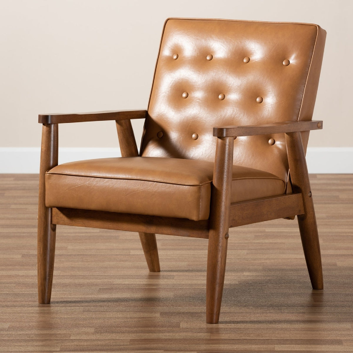 Modern European furniture - Button Tufted Lounge Chair - www.oroa.com