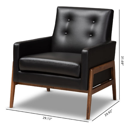 Modern European furniture - Button Tufted Back Lounge Chair - www.oroa.com