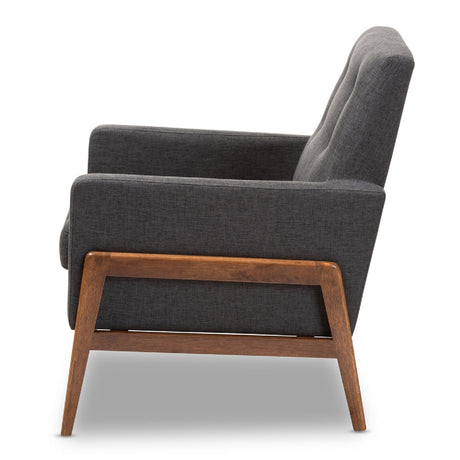 Modern European furniture - Button Tufted Back Lounge Chair - www.oroa.com