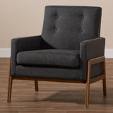 Modern European furniture - Button Tufted Back Lounge Chair - www.oroa.com