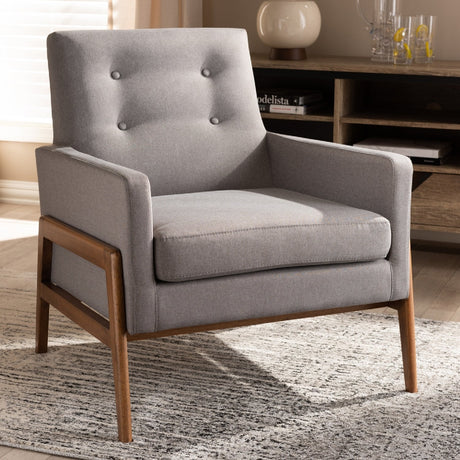 Modern European furniture - Button Tufted Back Lounge Chair - www.oroa.com