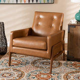 Modern European furniture - Button Tufted Back Lounge Chair - www.oroa.com