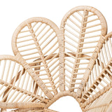 Modern European furniture - Flower Inspired Rattan Accent Chair - www.oroa.com