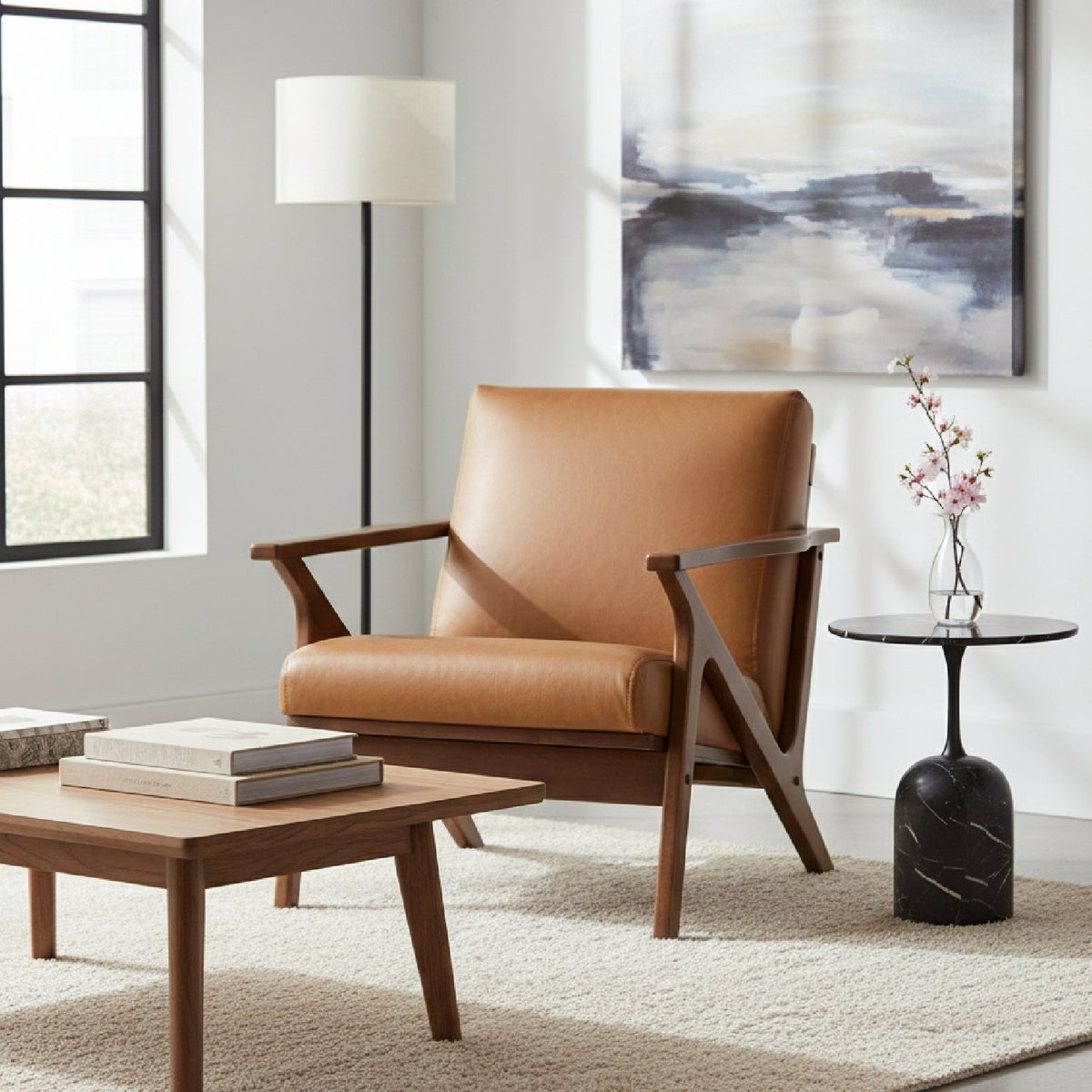 Modern European furniture - Mid Century Retro Dining Chair - www.oroa.com