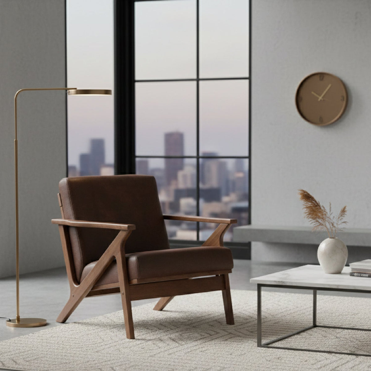 Modern European furniture - Mid Century Retro Dining Chair - www.oroa.com