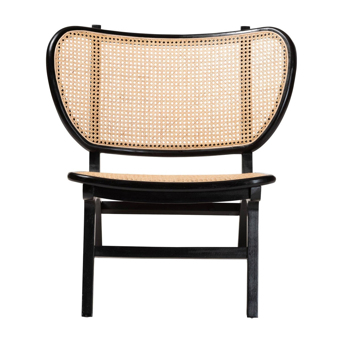 Modern European furniture - Black Mahogany Accent Chair - www.oroa.com