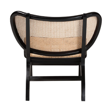 Modern European furniture - Black Mahogany Accent Chair - www.oroa.com