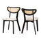 Modern European furniture - Crescent Rattan Back Dining Chairs 2 - www.oroa.com