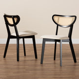 Modern European furniture - Crescent Rattan Back Dining Chairs 2 - www.oroa.com