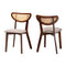 Modern European furniture - Crescent Rattan Back Dining Chairs 2 - www.oroa.com