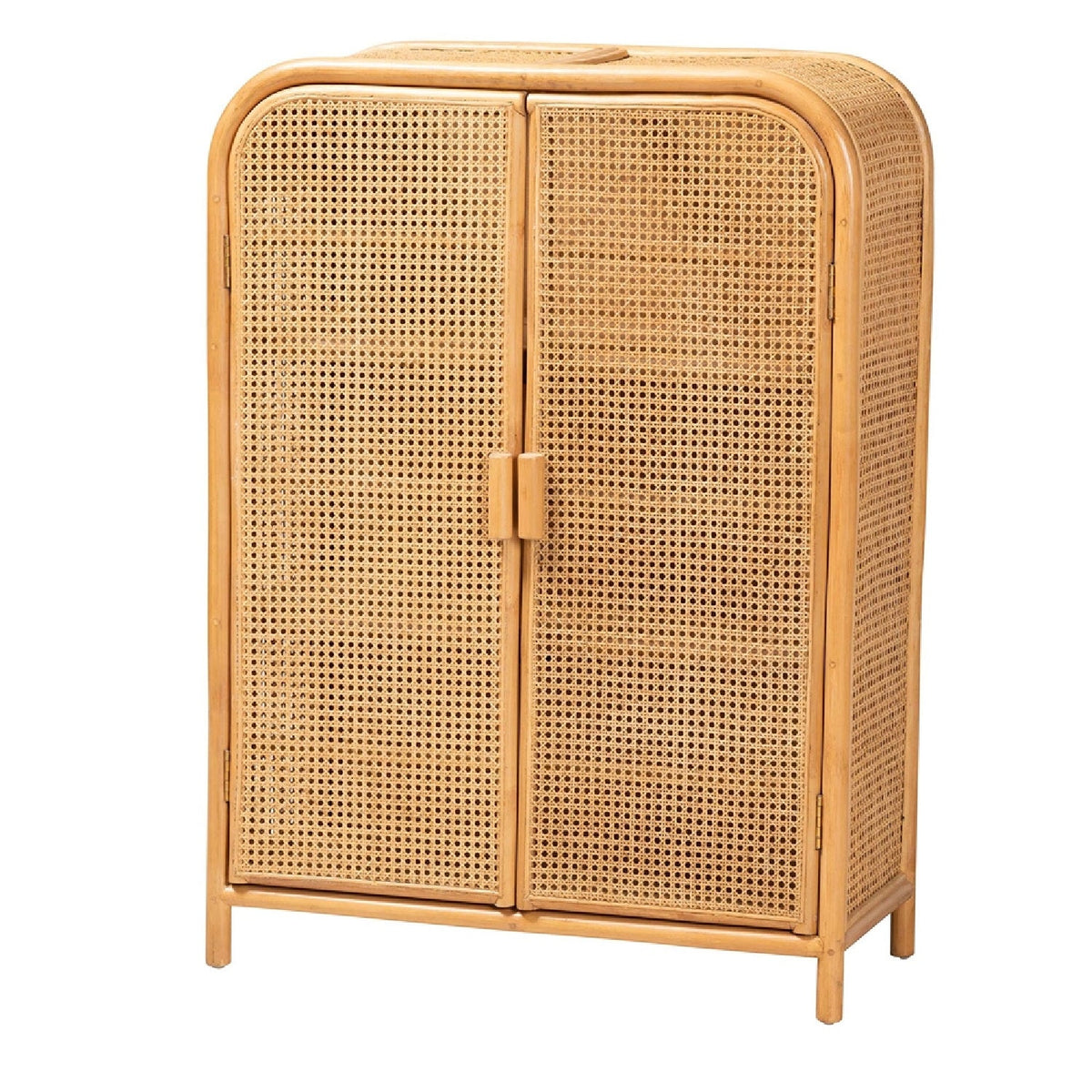 Modern European furniture - Rattan Bohemian Storage Cabinet - www.oroa.com