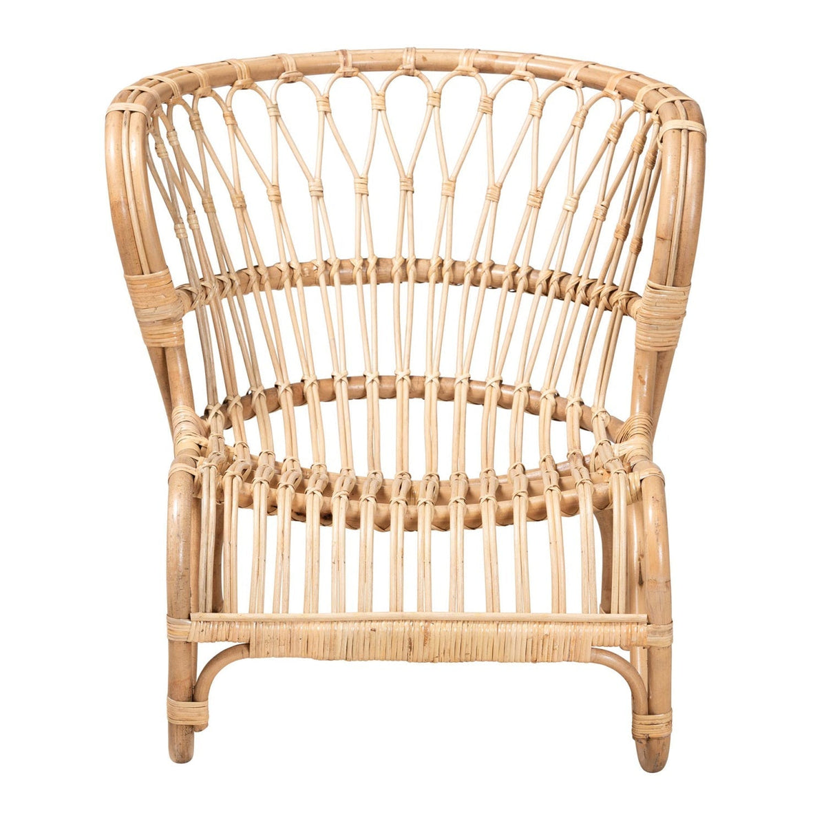 Modern European furniture - Rattan Openwork Accent Chair - www.oroa.com