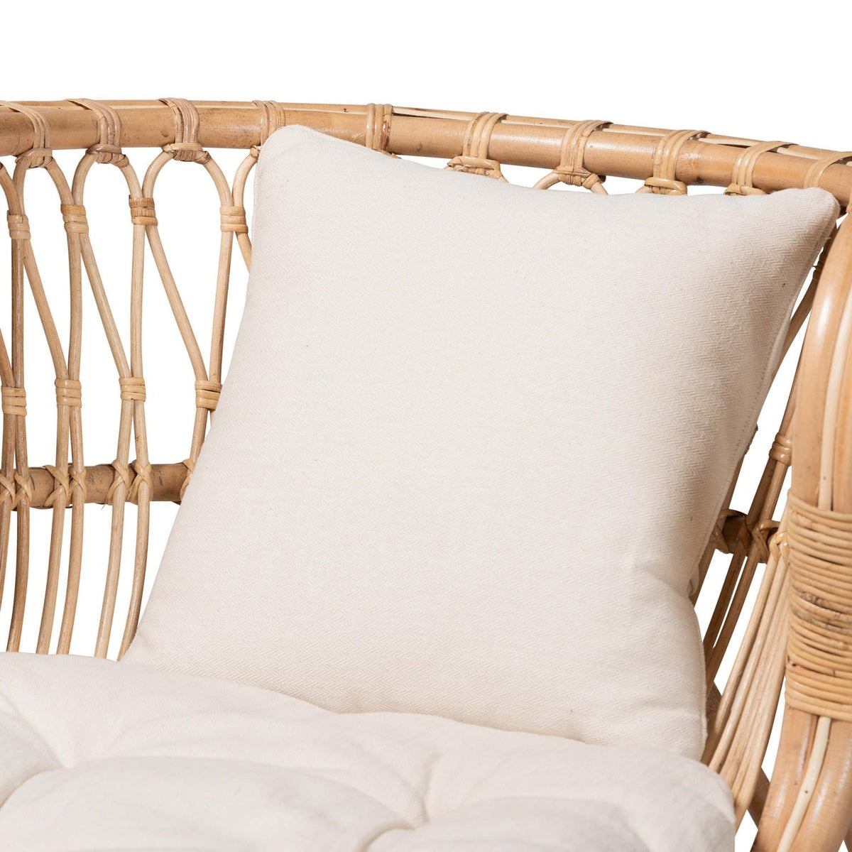 Modern European furniture - Brown Rattan Chaise Lounge - www.oroa.com