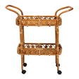 Modern European furniture - Natural Rattan Kitchen Cart - www.oroa.com