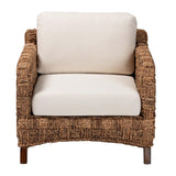 Modern European furniture - Woven Seagrass Bohemian Lounge Chair - www.oroa.com