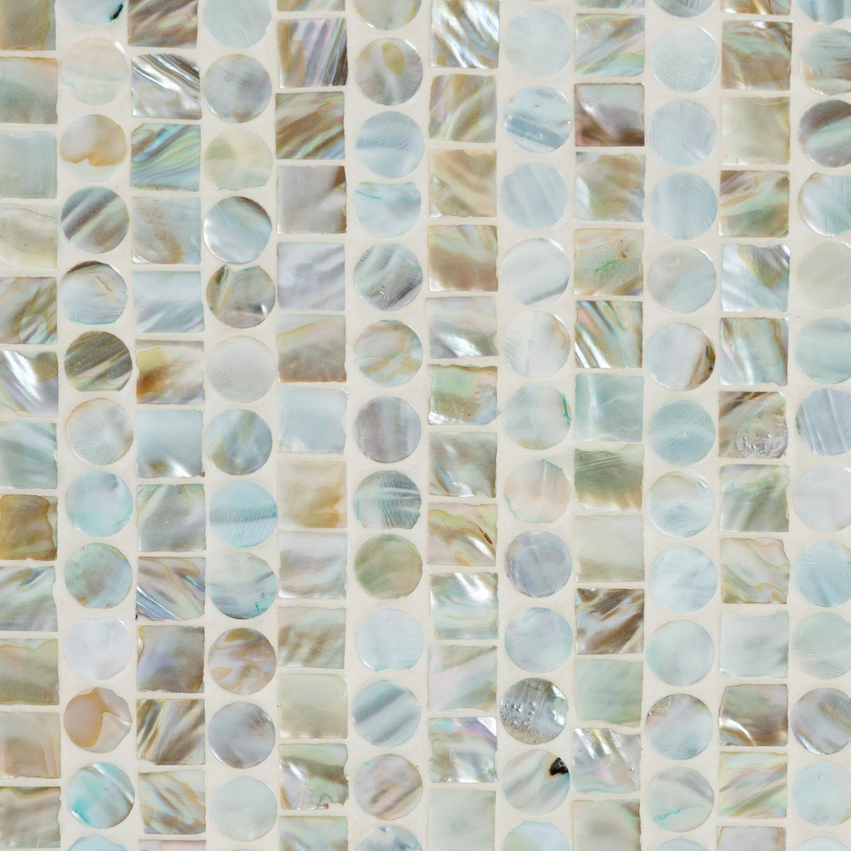 Modern European furniture - Multicolored Mother Of Pearl Cabinet - www.oroa.com