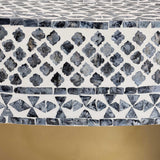 Modern European furniture - Mosaic Capiz Shell Coffee Table - www.oroa.com
