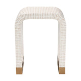Modern European furniture - White Capiz Shell Side Table - www.oroa.com