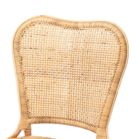 Contract furniture - Natural Rattan Dining Chair - www.oroatrade.com