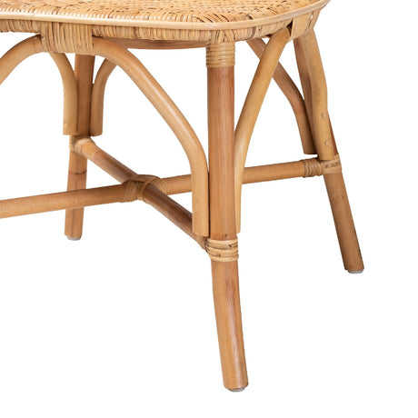 Contract furniture - Natural Rattan Dining Chair - www.oroatrade.com