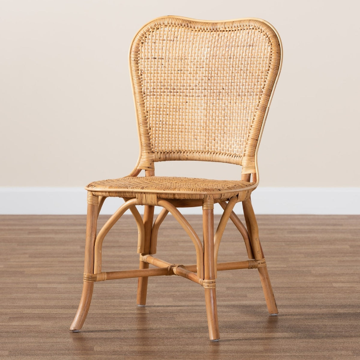 Contract furniture - Natural Rattan Dining Chair - www.oroatrade.com