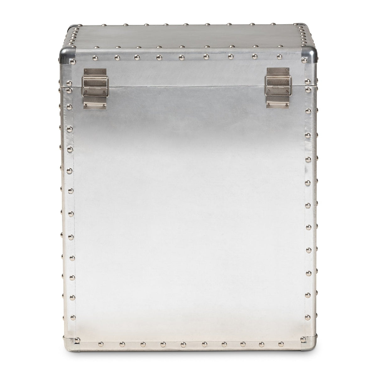 Modern European furniture - Silver Industrial Storage Cabinet - www.oroa.com