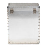 Modern European furniture - Silver Industrial Storage Cabinet - www.oroa.com