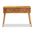 Modern European furniture - Wooden 2 Drawer Console Table - www.oroa.com