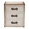 Modern European furniture - Vintage 3 Drawer End Table - www.oroa.com