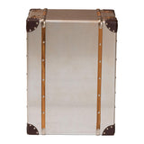 Modern European furniture - Vintage Bronze 3 Drawer Cabinet - www.oroa.com