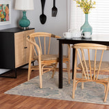 Contract furniture - Rattan Spindle Back Dining Chair - www.oroatrade.com