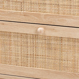 Modern European furniture - Oak Japandi 3 Drawer Cabinet - www.oroa.com