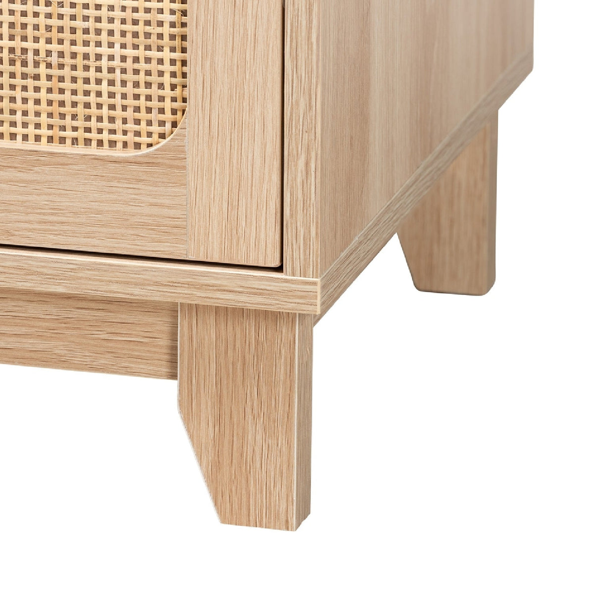 Modern European furniture - Oak Japandi 3 Drawer Cabinet - www.oroa.com