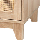 Modern European furniture - Oak Japandi 3 Drawer Cabinet - www.oroa.com