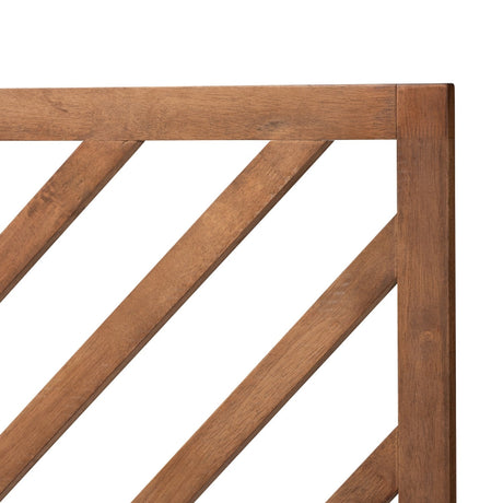 Modern European furniture - Wooden Chevron King Size Headboard - www.oroa.com