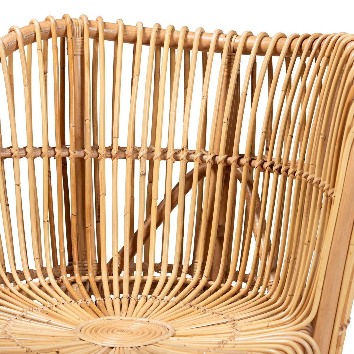 Modern European furniture - Rattan Rods Lounge Chair - www.oroa.com