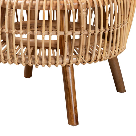 Modern European furniture - Rattan Rods Lounge Chair - www.oroa.com