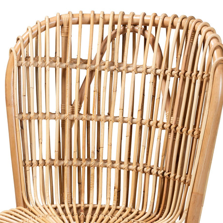 Modern European furniture - Rattan Rods Lounge Chair - www.oroa.com