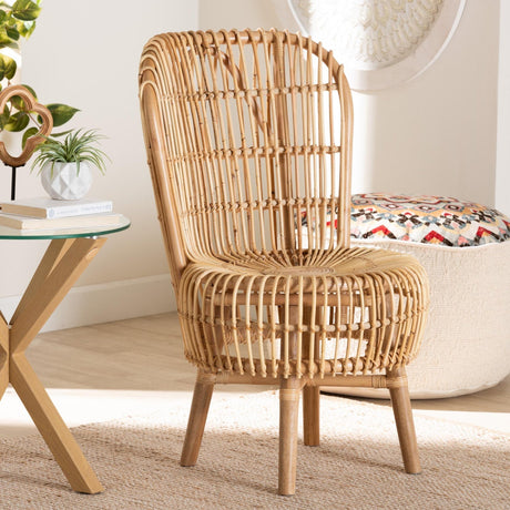 Modern European furniture - Rattan Rods Lounge Chair - www.oroa.com